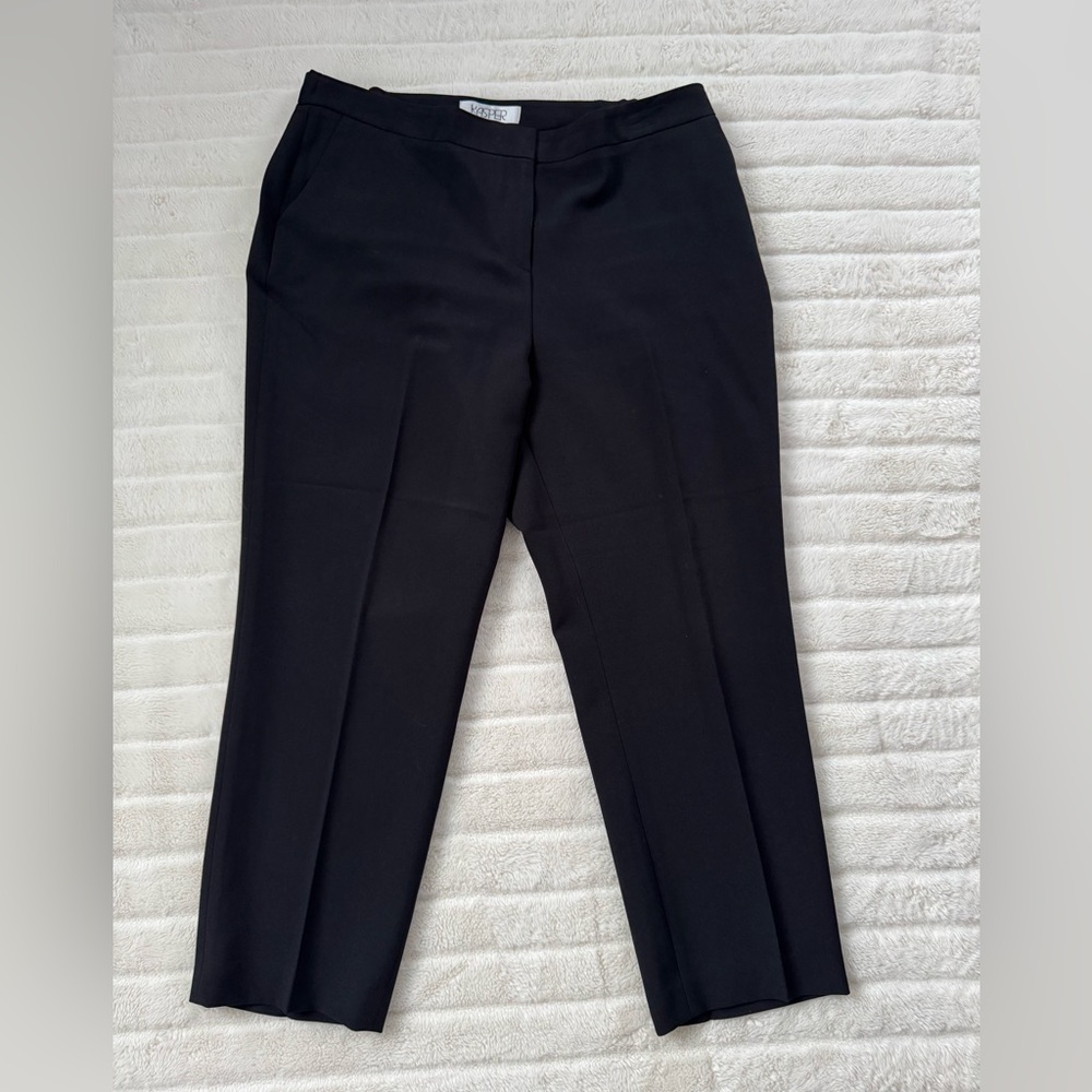 Kasper Women’s Elegant Black Dress Pants | Size 14P